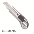 Aluminum Alloy Snap-off Utility Knife, 18mm Safety Cutter Knife